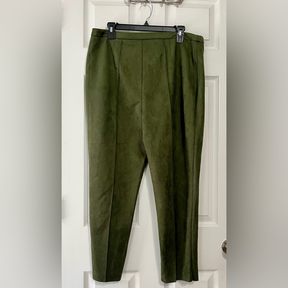 Vince Camuto Faux Suede skinny pants